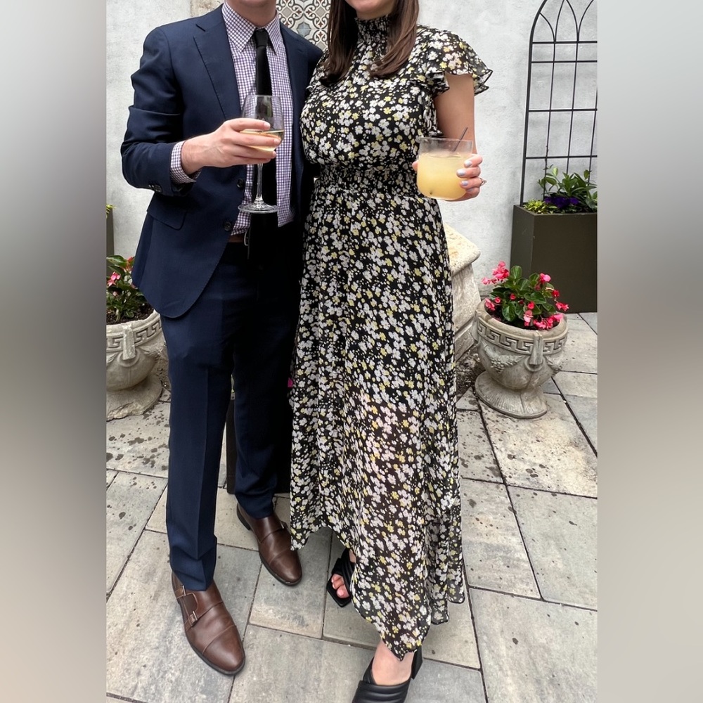 Floral maxi dress
